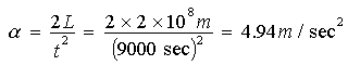=4.94m/aec^2